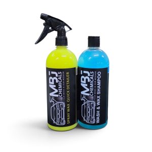 COMBO  spray wax quick detailer + wash & wax shampoo