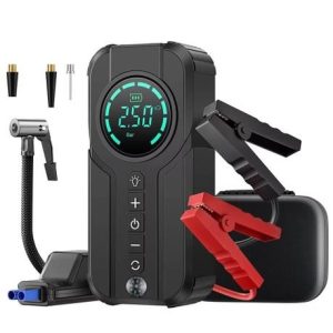 4-in-1 Portable Car Jump Starter | Air Pump